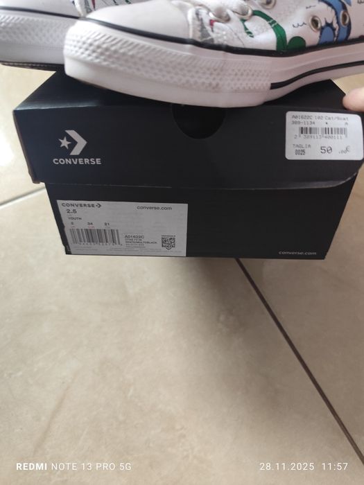 Trampki firmy Converse