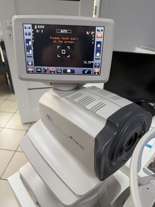 Autorefraktometr Topcon kr1 optyk okulista zaklad optyczny