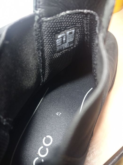 Черевики шкіряні челсі ECCO Grainer 47р.