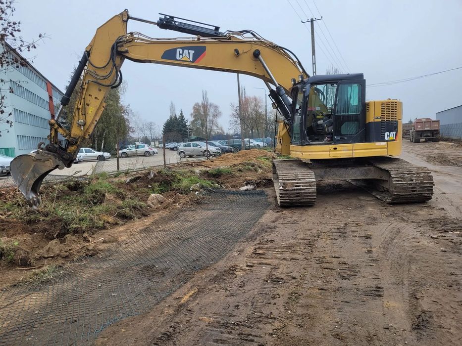 Caterpillar 321D  175.000netto rotor Koparka gąsienicowa obrysowa  CAT 321D zamiana