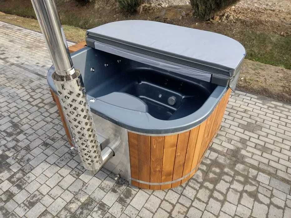 GORĄCA BANIA HOT TUB Jacuzzi Bania Balia Ogrodowa Spa Ruska Bania