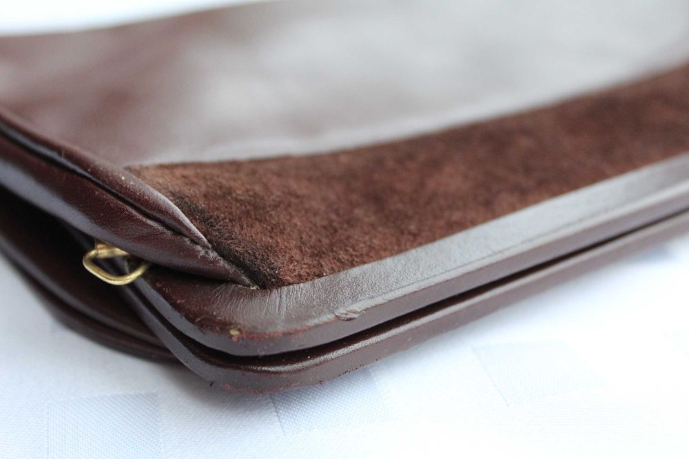 Torebka Kopertowa Brązowa Karnawał Sylwester Lata 20