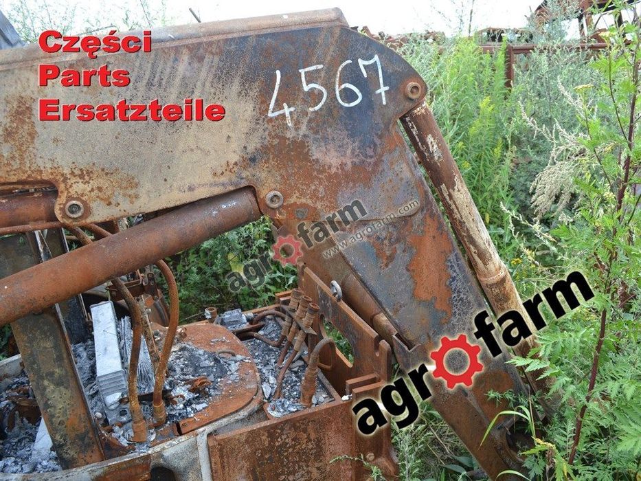 Claas Arion 420 części, skrzynia biegów, silnik
