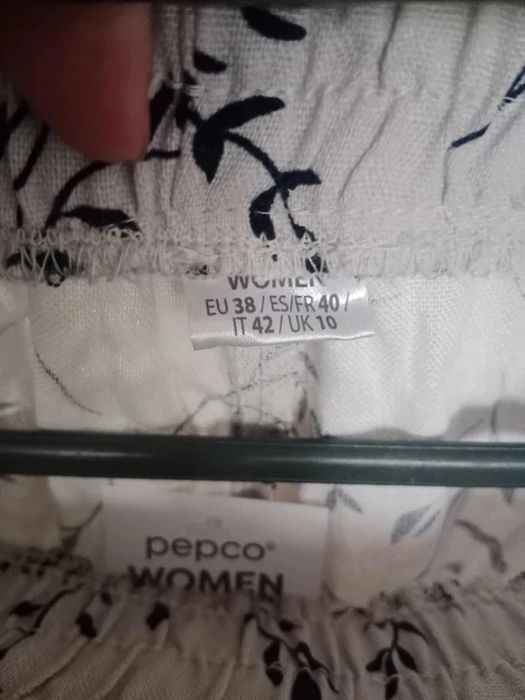 Spodnie z lnem , 38. Nowe.
