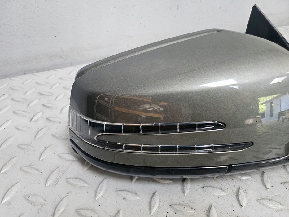 mercedes w207 e klasa coupe lusterko prawe pin 8+4 12pin ładne 786 europa