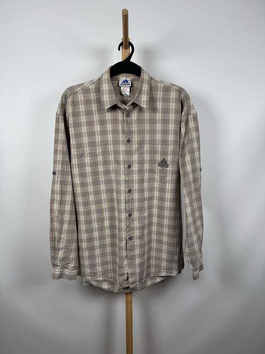 Adidas Adventure koszula w kratkę L