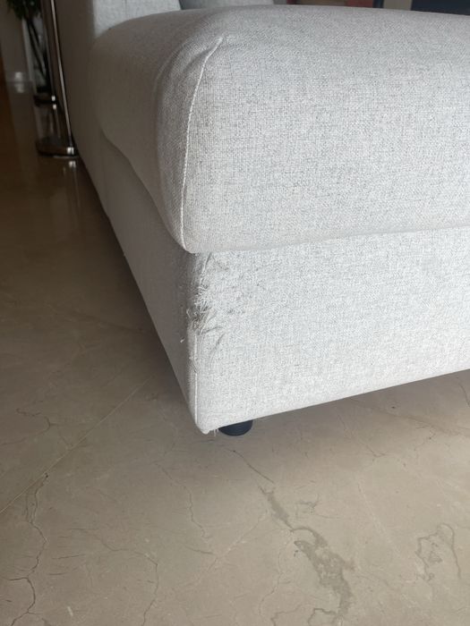 Sofá de canto 5 lugares Ikea VIMLE