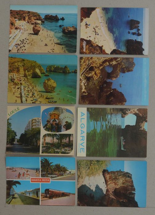 Postais do Algarve 20 unidades    - olx X11314
