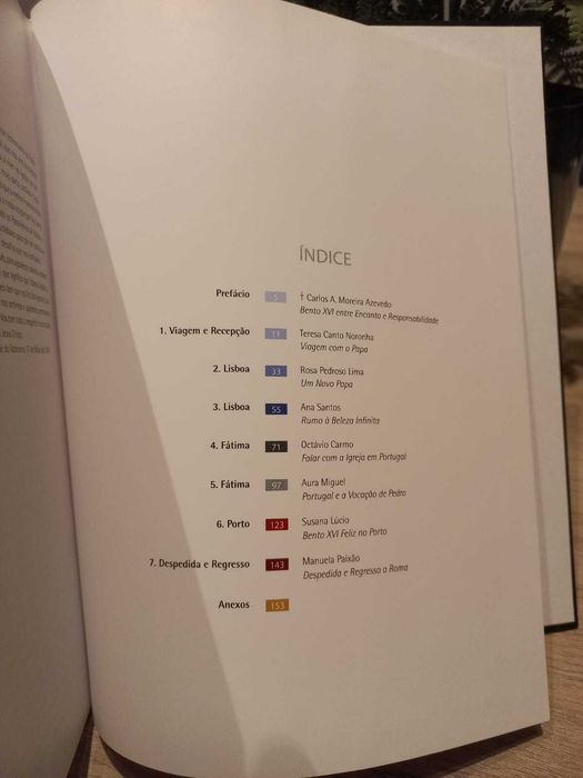 LIVRO - O Papa em Portugal