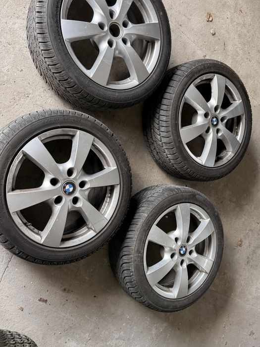 AluFelgi Bmw 17 cali e60/e90 Nowe opony zimowe !