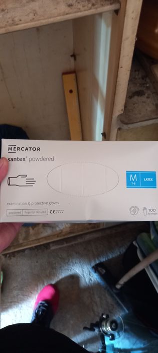 Rękawiczki lateksowe M/L