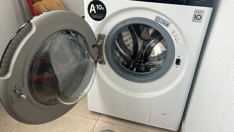 Máquina de Lavar Roupa LG F2WR7S9SGW (9 kg - 1200 rpm - Branco)A.