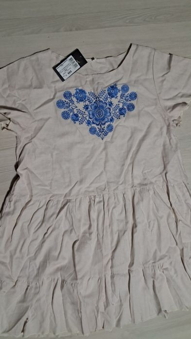 Плаття машинна вишивка