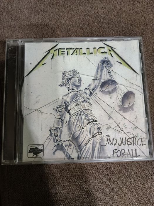 CD-альбом Metallica "...And Justice for All".