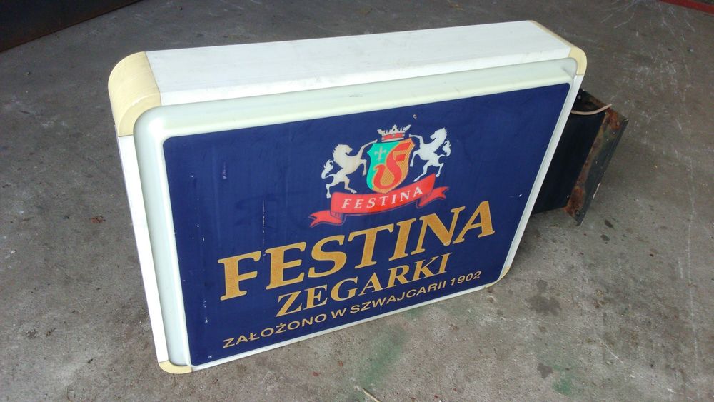 Reklama świetlna , platfon,  85x65