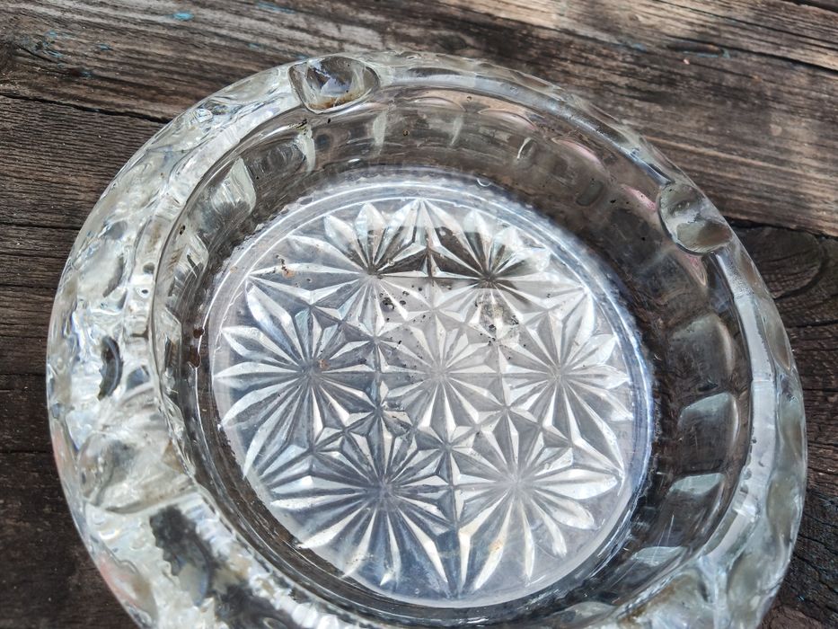 Пепельница хрустальный звон