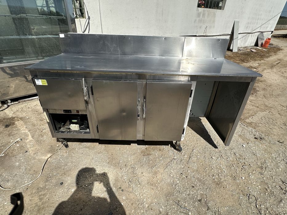 Balcao de frio em inox