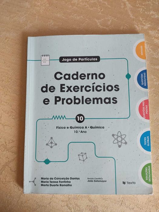 Caderno - Jogo de Partículas 10 - Química A - 10º ano  ( NOVO)