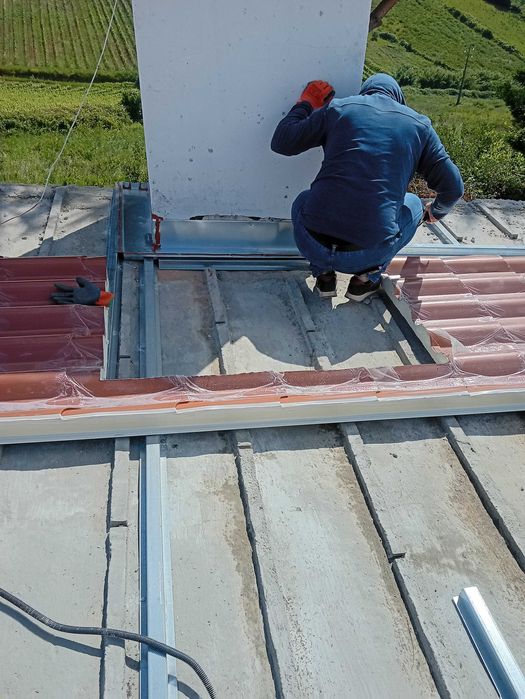 Trabalhos de remodelação pintura Pladur e telhado  sanduíche
