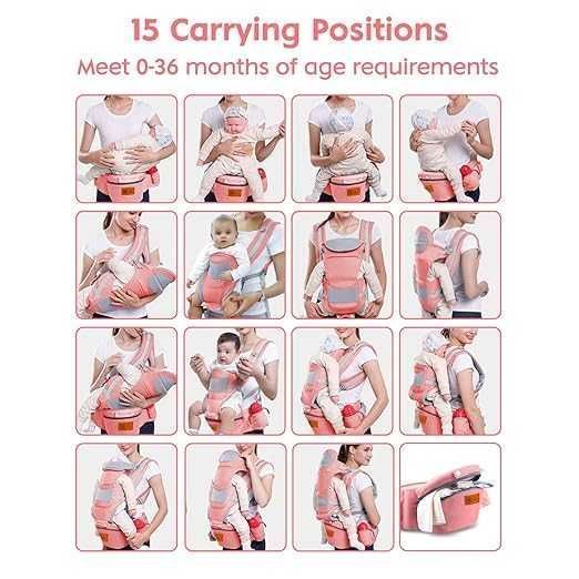 Baby Carrier Ergonomiczne Nosidełko dla Noworodków Oddychające Miękkie