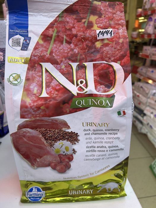 Farmina N&D для котів urinary sensitive