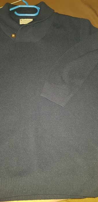 Sweter męski kolor granat