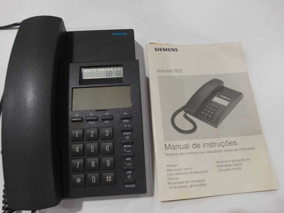 Telefone de Secretária Siemens  com atendedor