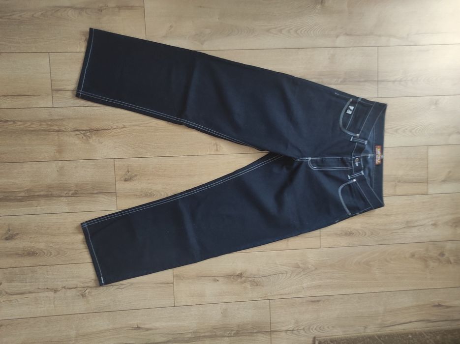 Granatowe Jeansy one2pablo L