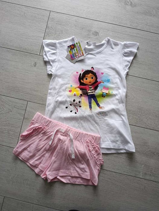 Nowa piżama dla dziewczynki Koci Domek Gabi 98/104