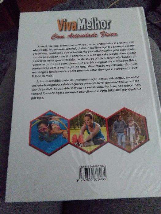 Livro viva melhor com actividade fisica Novo