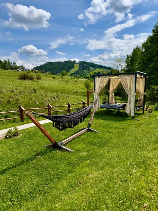 Osada Snozka - domki w górach z balią i kominkiem