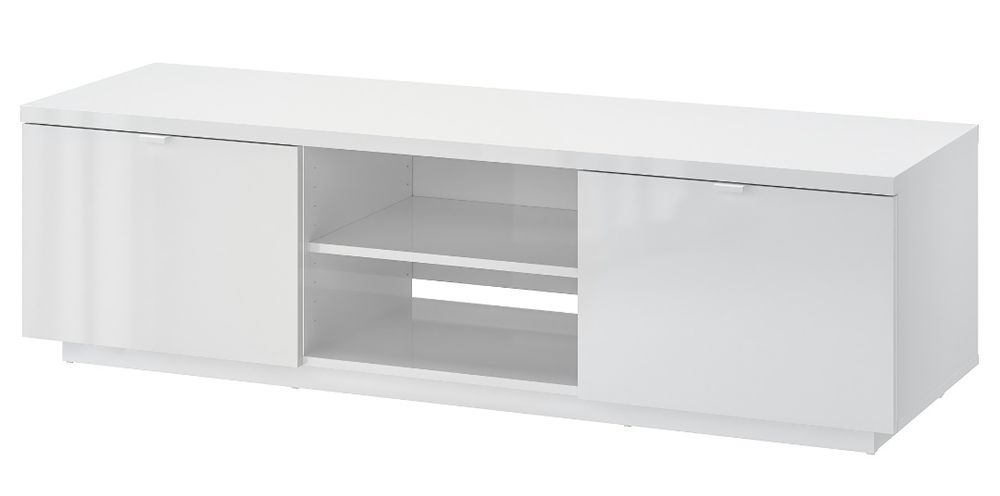 Móvel TV branco brilhante