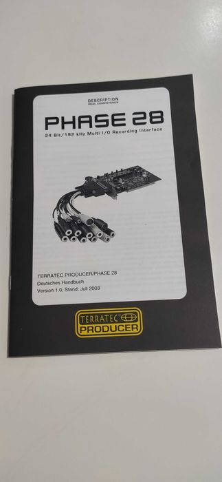 TerraTec Phase 28 Producer - 24bit/192kHz