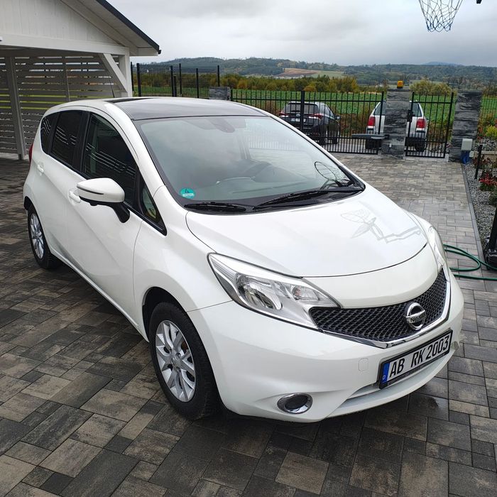 Nissan Note 1,2 benzyna, navi, klima, serwis, niski przebieg, bogate wyposażenie.