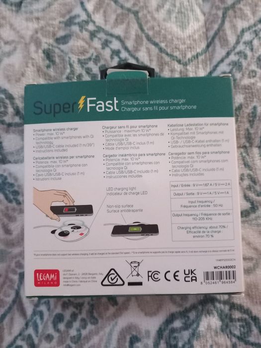 Carregador para smartphone