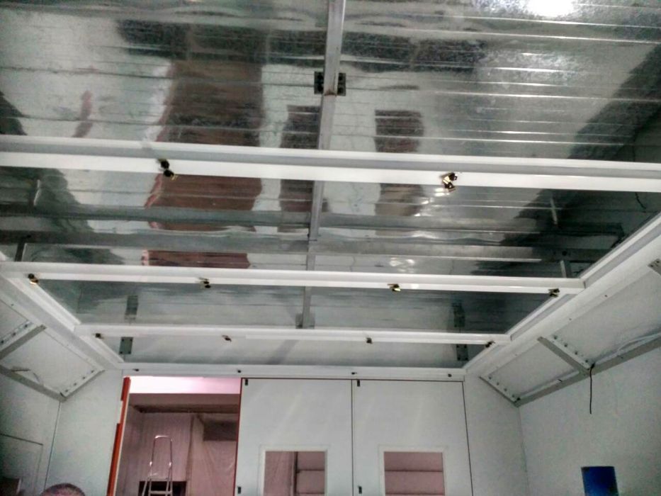 Малярні, фарбувальні камери авто.  Оздоблення під камеру.