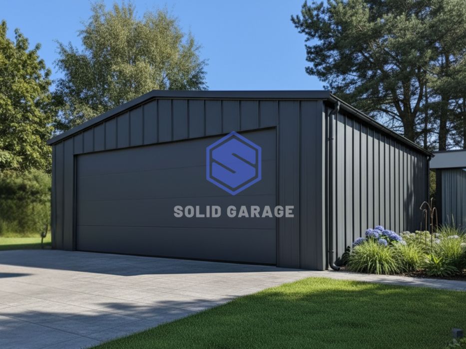 Garaż blaszany 7x5m magazyn firmowy hala przemysłowa garaz na wymiar