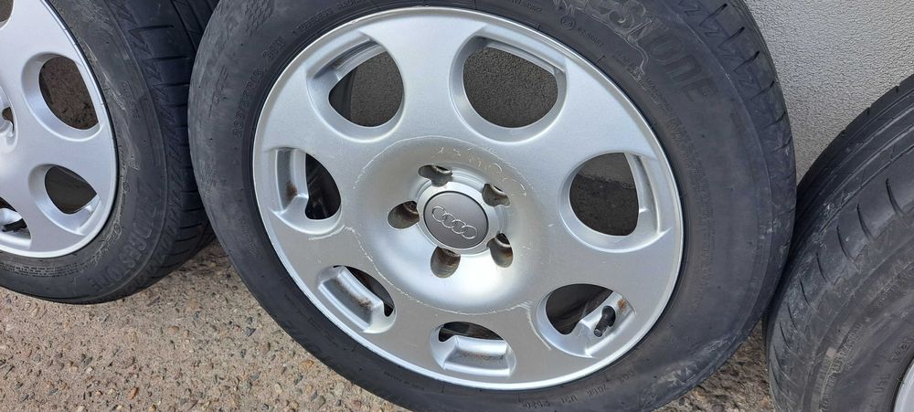 Felgi aluminiowe koła opony lato Audi A4 B5 B6 A6 C5 5X112 16"