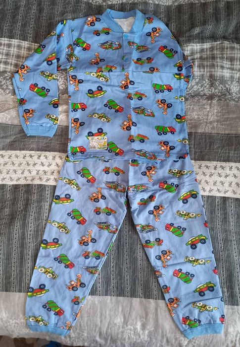 Пижама детская фланель р.122 НОВАЯ