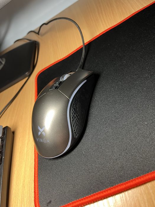 Мишка Vinga MSG-201 USB Black