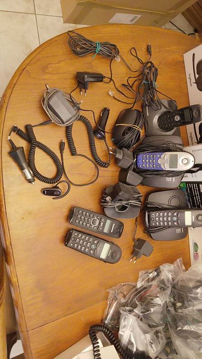 telefony przenośne bezprzewodowe, tele fax
