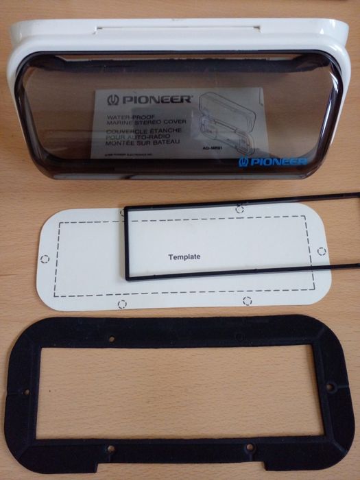 Proteção marine Pioneer p/auto rádiorádio