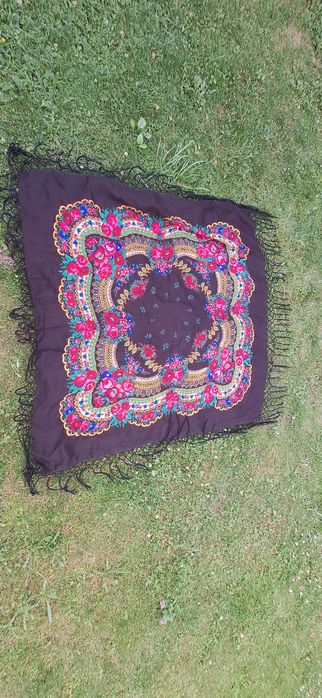 Chusta góralska wełna XL