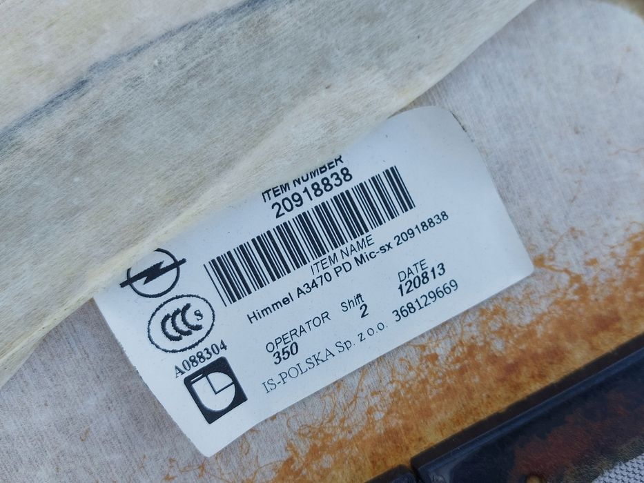 opel zafira c tourer podsufitka panorama 368129669 20918838