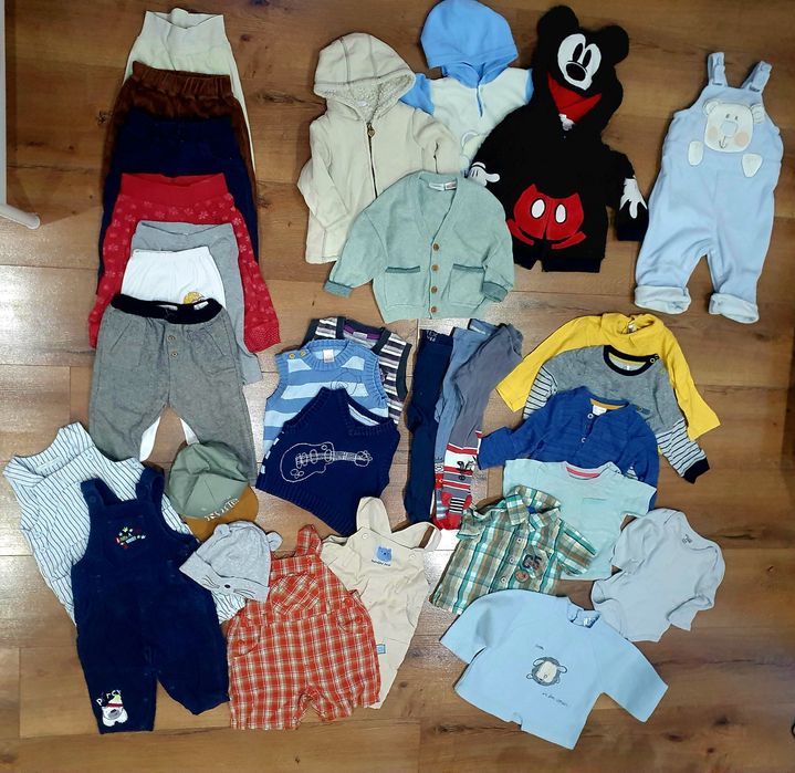 Komplet ubrań paka dla chłopca 74