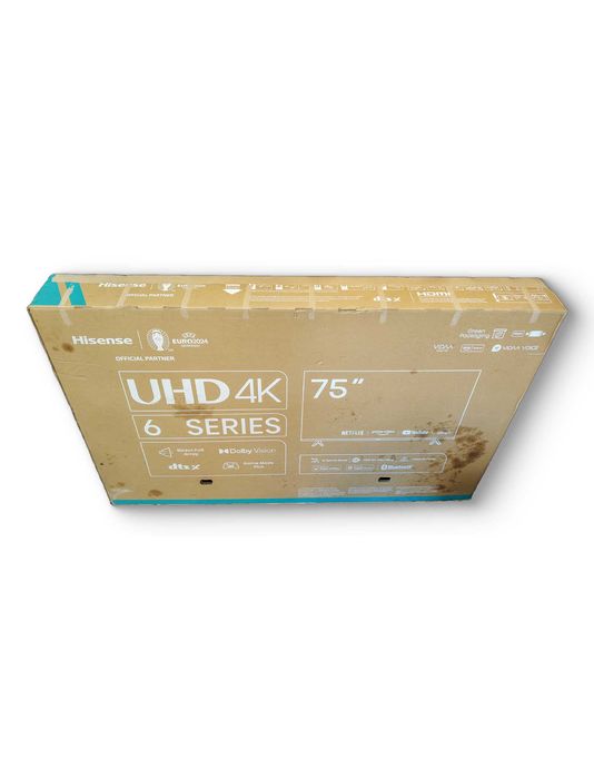 Telewizor Hisense 75A6K 75" LED 4K VIDAA Dolby Vision - Prod. 09/2024 | Wysyłka!