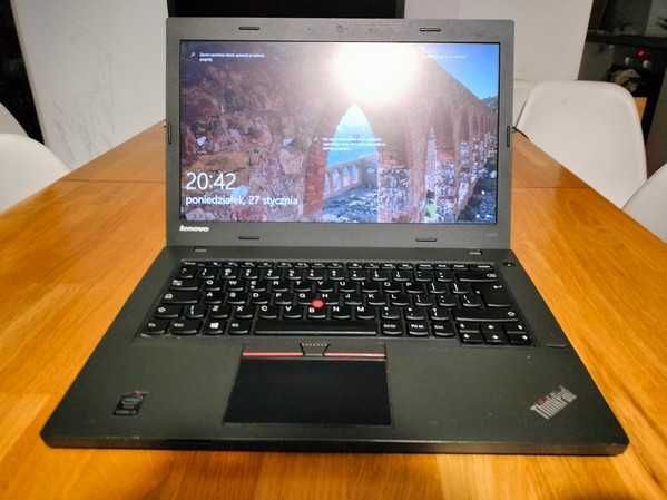 Laptop Lenovo ThinkPad L450 i3 8GB ram szybki i tani dostepny od reki