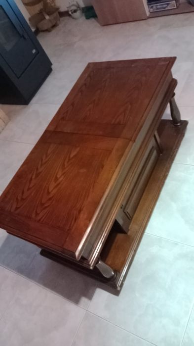 Mesa bar (com garrafeira)de centro