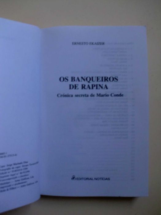 Banqueiros de Rapina
de Ernesto Ekaizer
