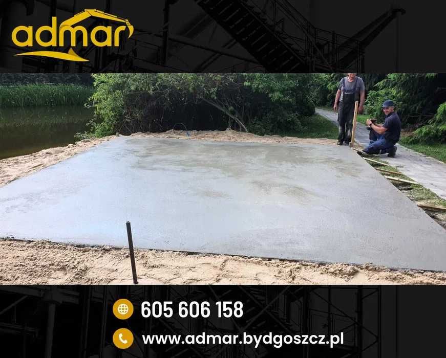 Usługi budowlane, hydraulika, remonty, koparka, podnośnik, kostka